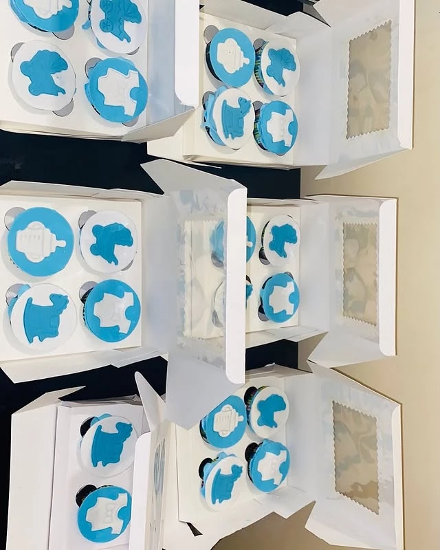 Dispatched again cupcakes order with special arrangements for delivery - Fresh Cupcakes Karachi By Whisk And Sift